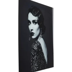 Bild Glas Beauty Lady 120X150Cm