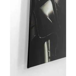 Bild Glas Knight Cow 120X120