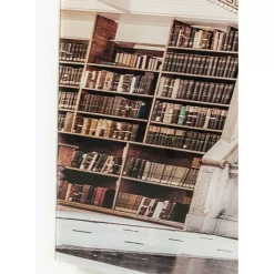 Bild Glas Library 150X100Cm