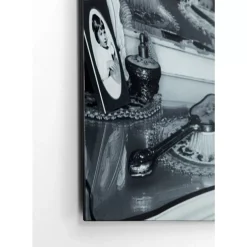 Bild Glas Metallic Gepard 100X150