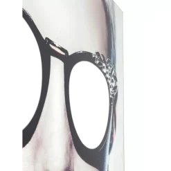 Bild Glas Metallic Girlie 120X120Cm