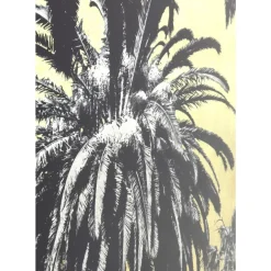 Bild Glas Metallic Palms 180X120Cm
