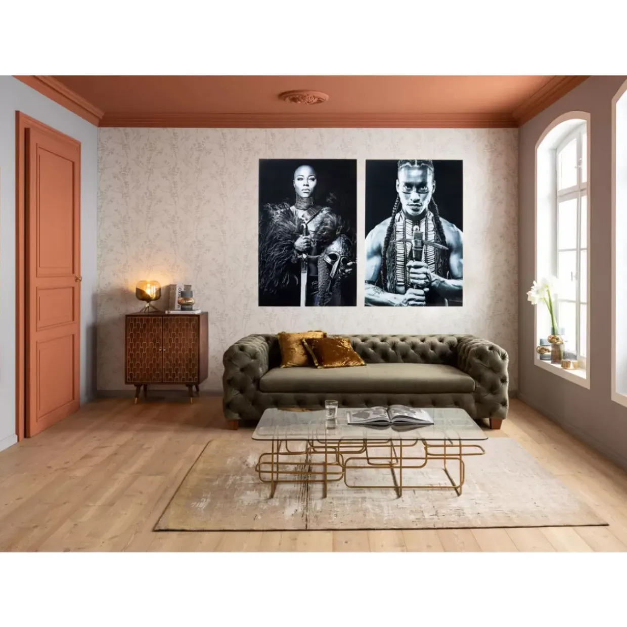 Bild Glas Native Front 150X100Cm