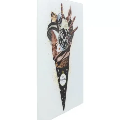Bild Glas Rich Ice Cream 60X80
