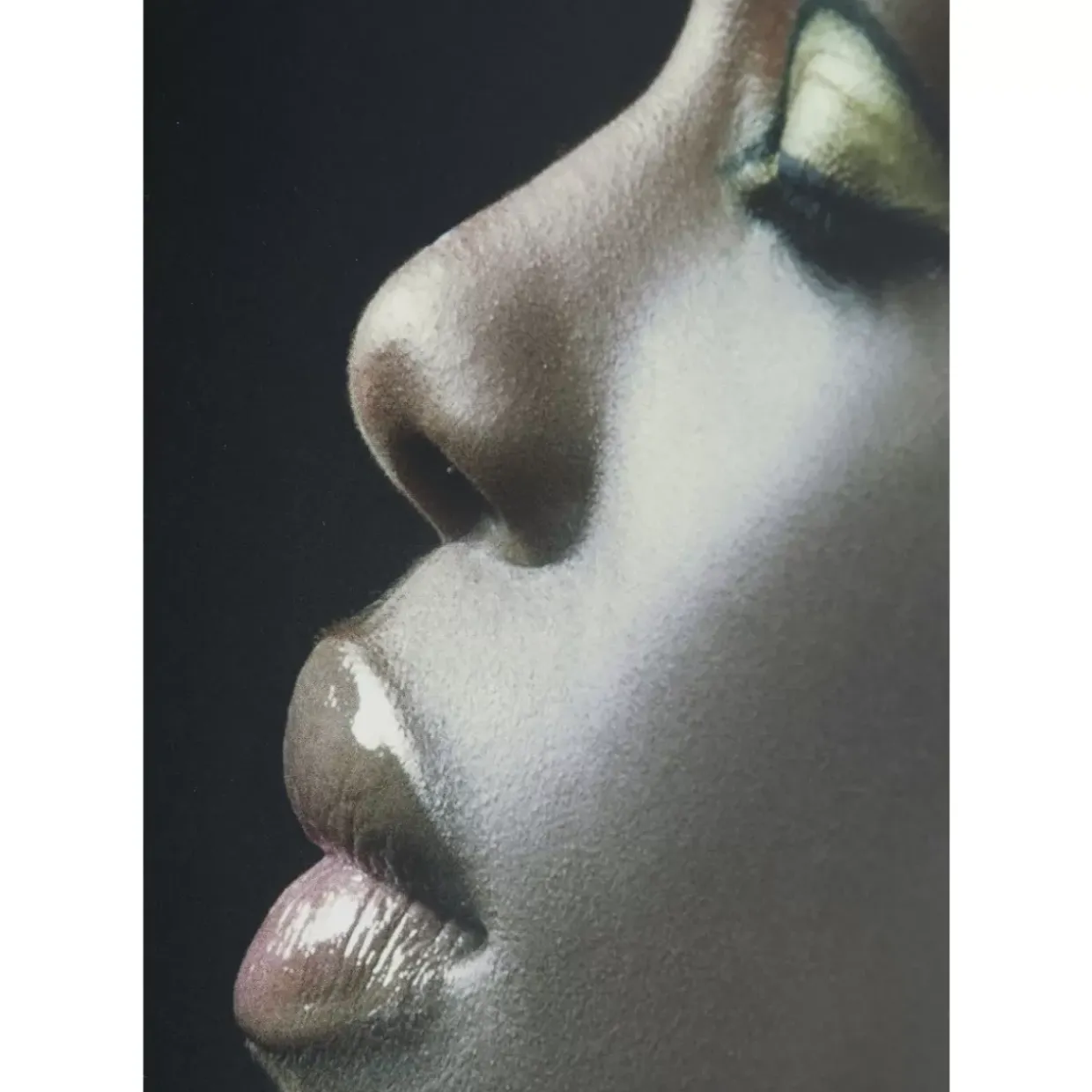 Bild Glas Royal Headdress Profile 100X150Cm