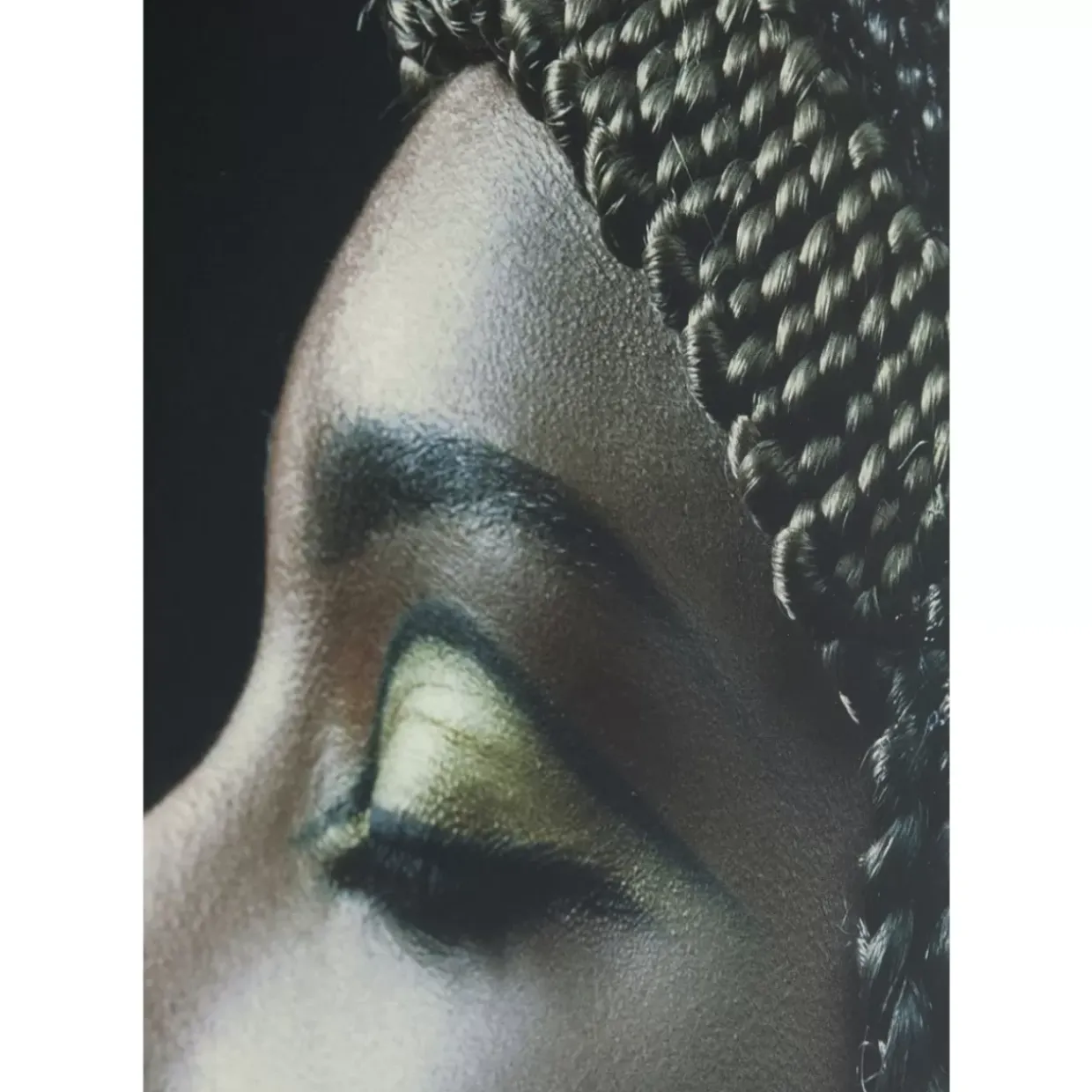 Bild Glas Royal Headdress Profile 100X150Cm