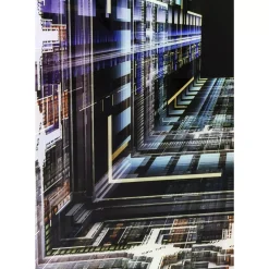 Bild Glas Science Fiction 120X180Cm