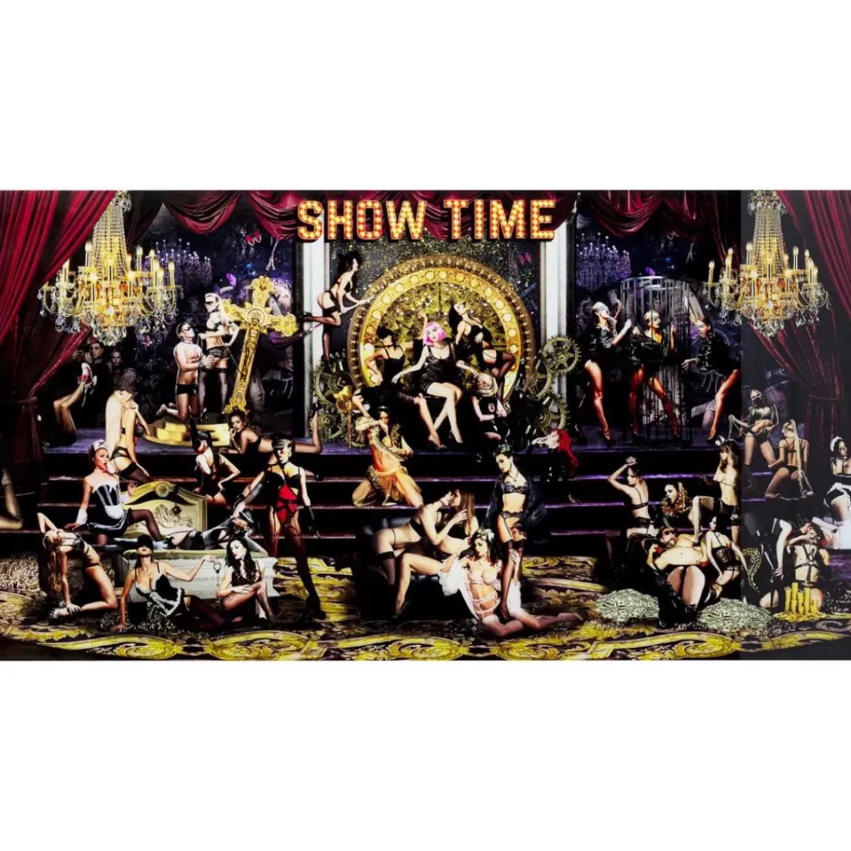 Bild Glas Showtime 180X90Cm