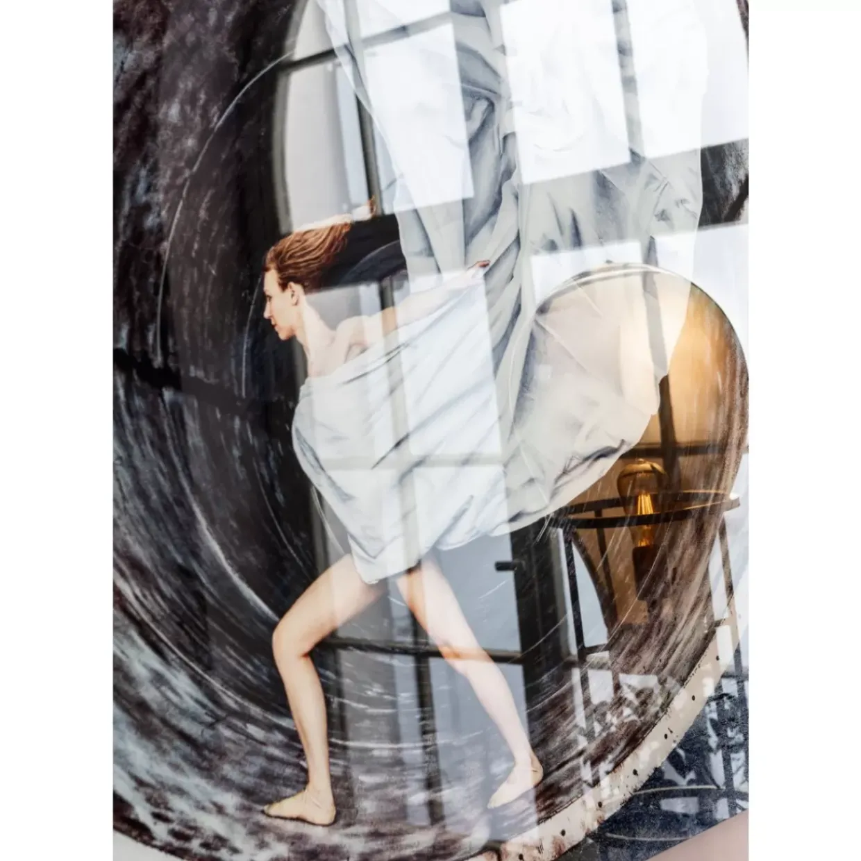 Bild Glas Time Traveller 120X180