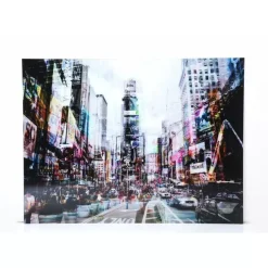 Bild Glas Times Square Move 70X90Cm