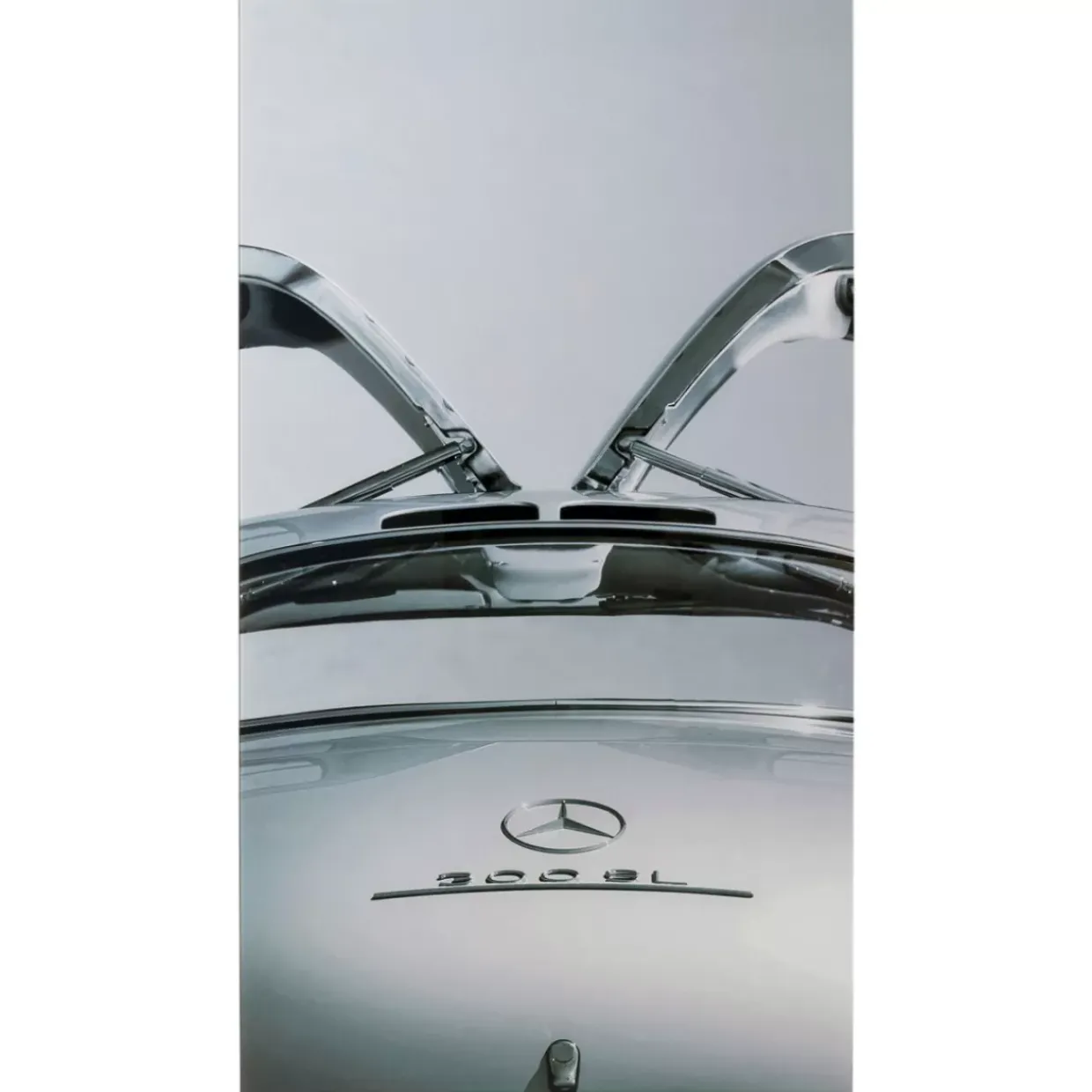 Bild Glas Triptychon Oldtimer Back 240X160Cm