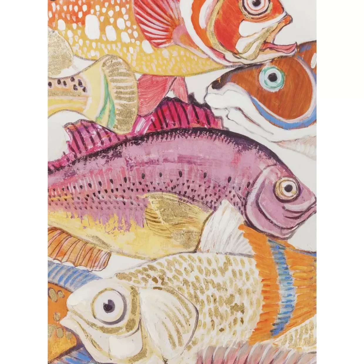 Bild Touched Fish Meeting One 100X75Cm
