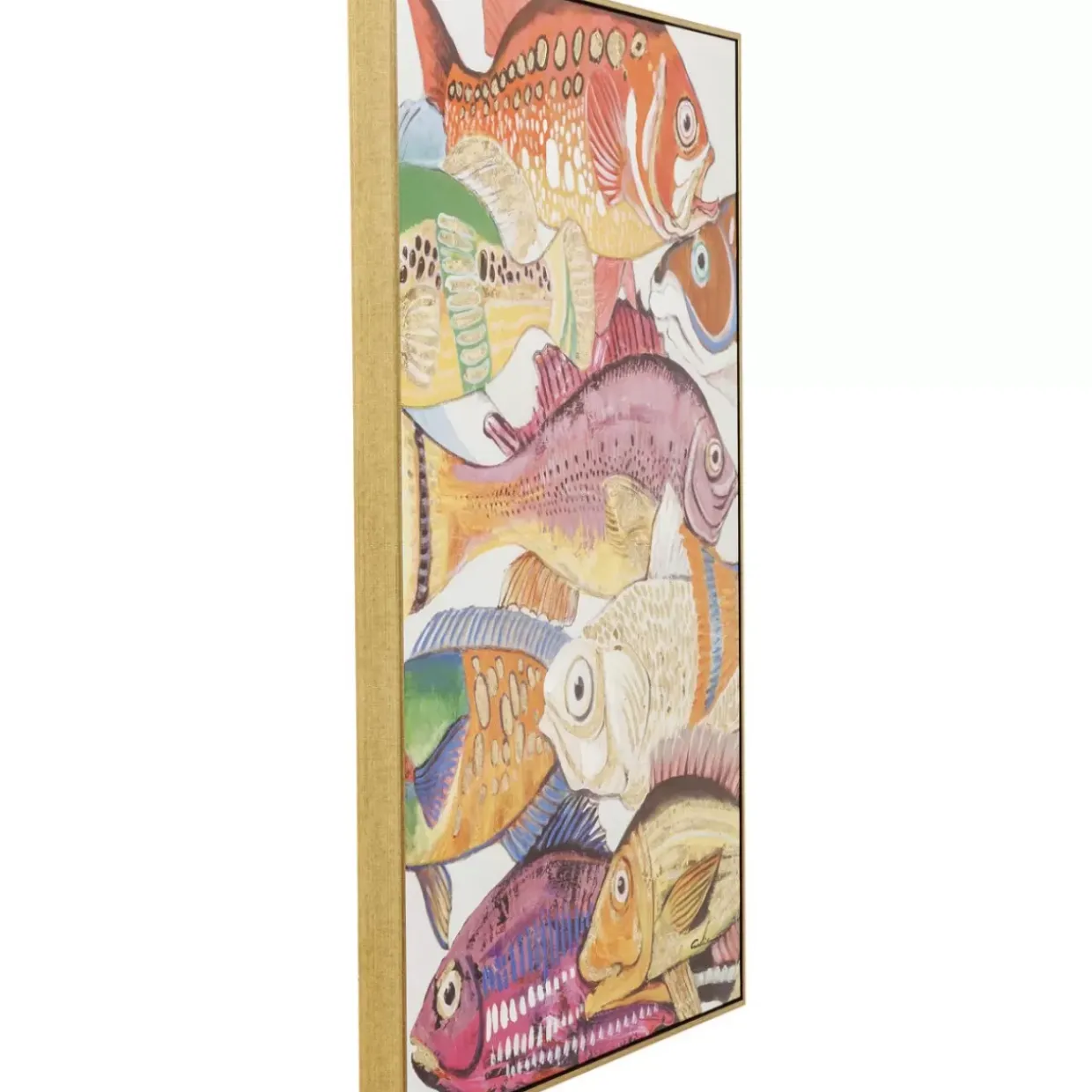 Bild Touched Fish Meeting One 100X75Cm