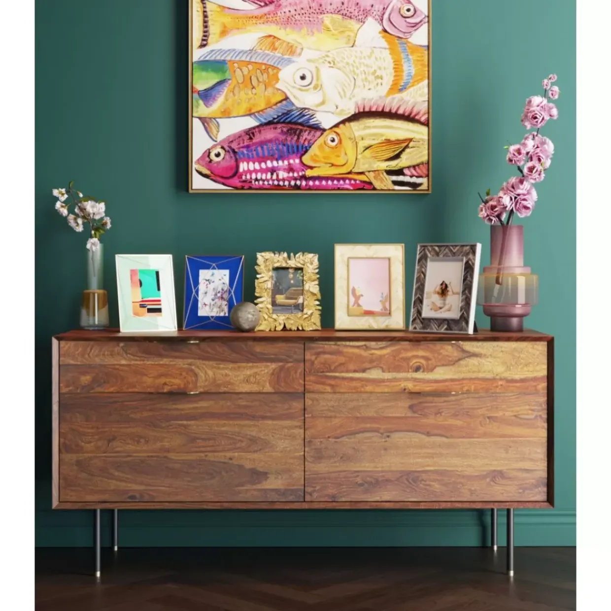 Bild Touched Fish Meeting One 100X75Cm