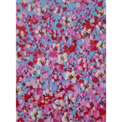 Bild Touched Flower Boat Blau Pink 160X120Cm