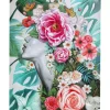 Bild Touched Flower Lady 120X90