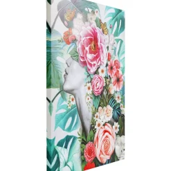 Bild Touched Flower Lady 120X90