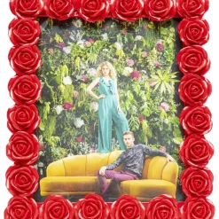 Bilderrahmen Romantic Rose Rot 26X31Cm