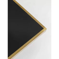 Bistrotisch Kaffeehaus Rim Square Schwarz 60X60