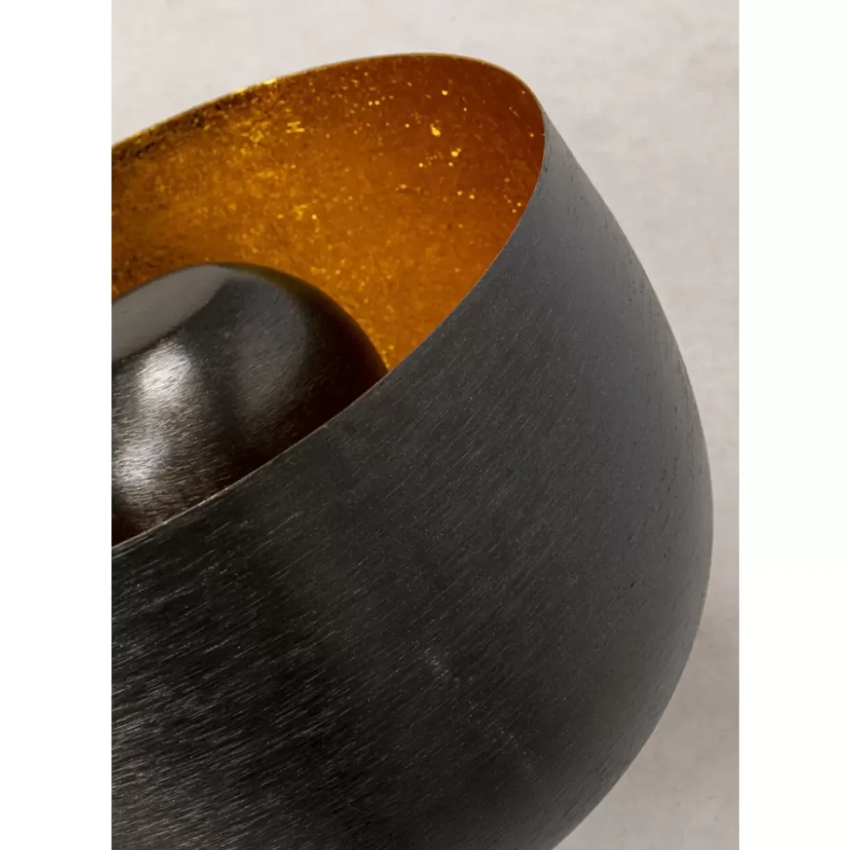 Bodenleuchte Apollon Smooth Schwarz O28Cm