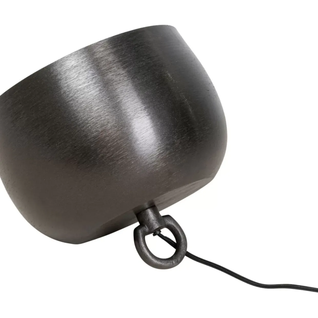 Bodenleuchte Apollon Smooth Schwarz O28Cm