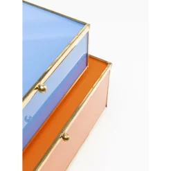 Box Neomi Orange Blau (2/Set)