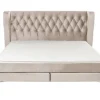 Boxspringbett Benito Moon Creme 160X200Cm