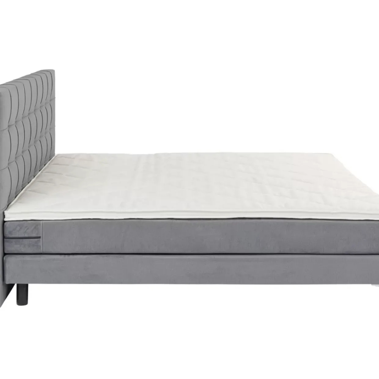 Boxspringbett Benito Star Grau 160X200Cm