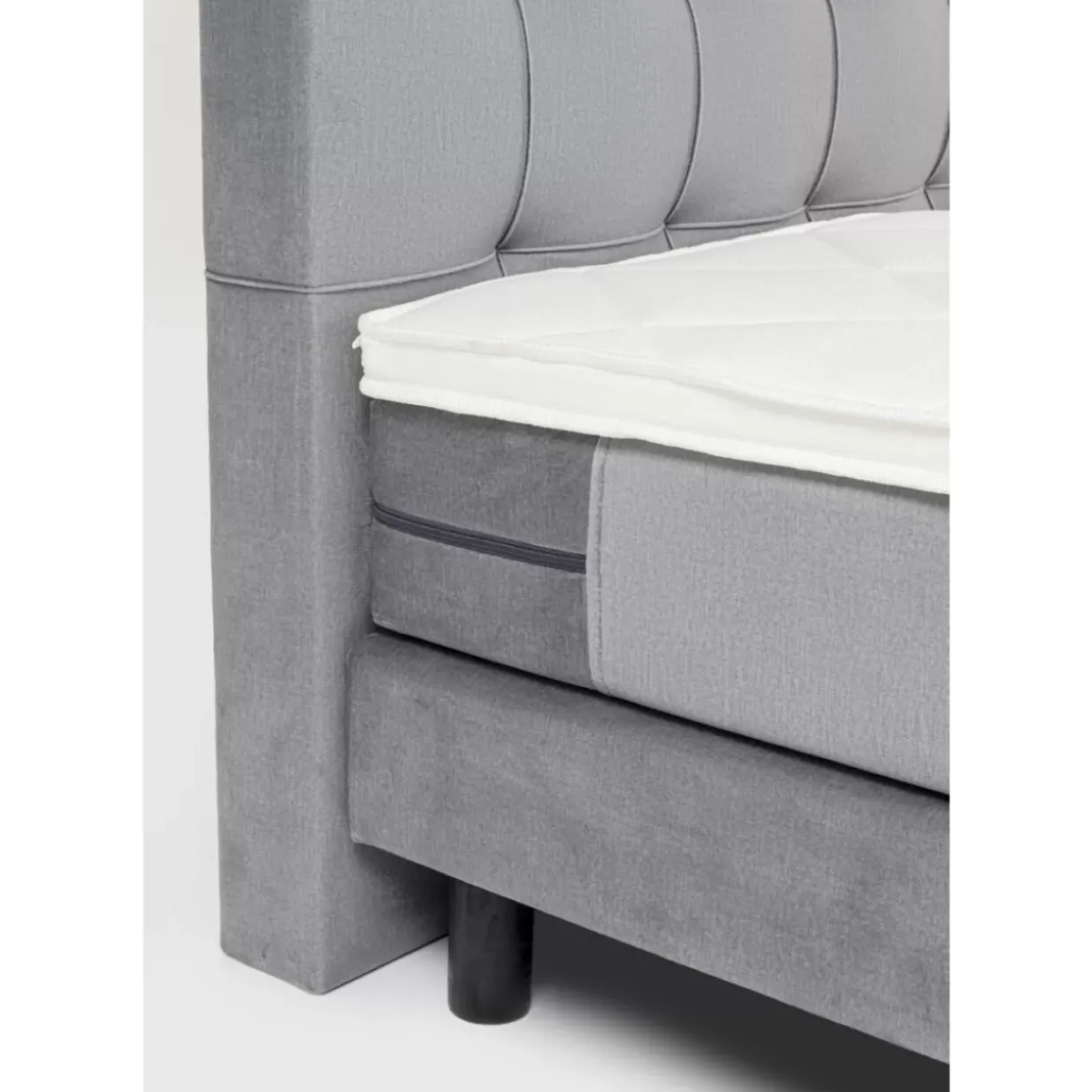 Boxspringbett Benito Star Grau 180X200Cm