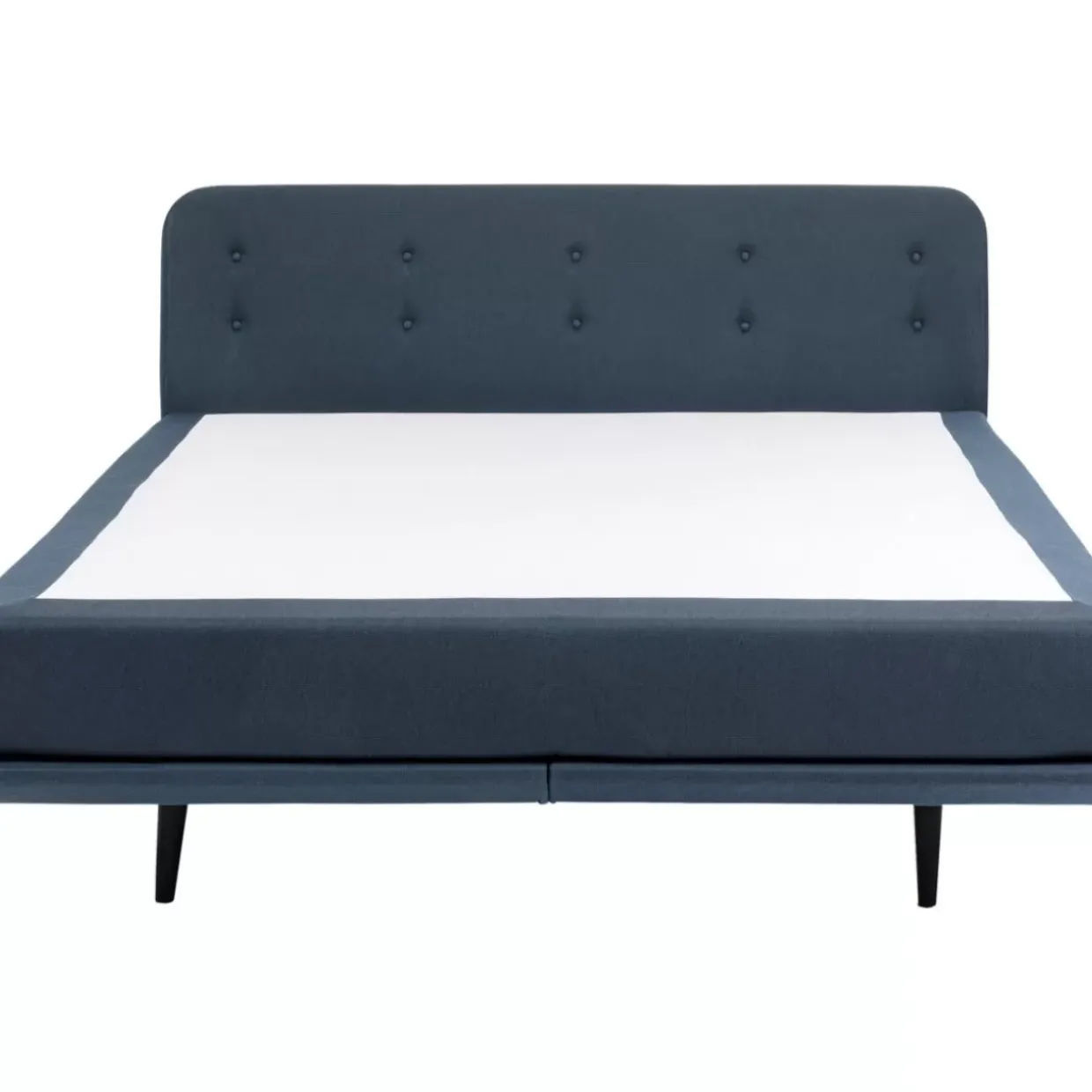 Boxspringbett Luna Blau 180X200Cm