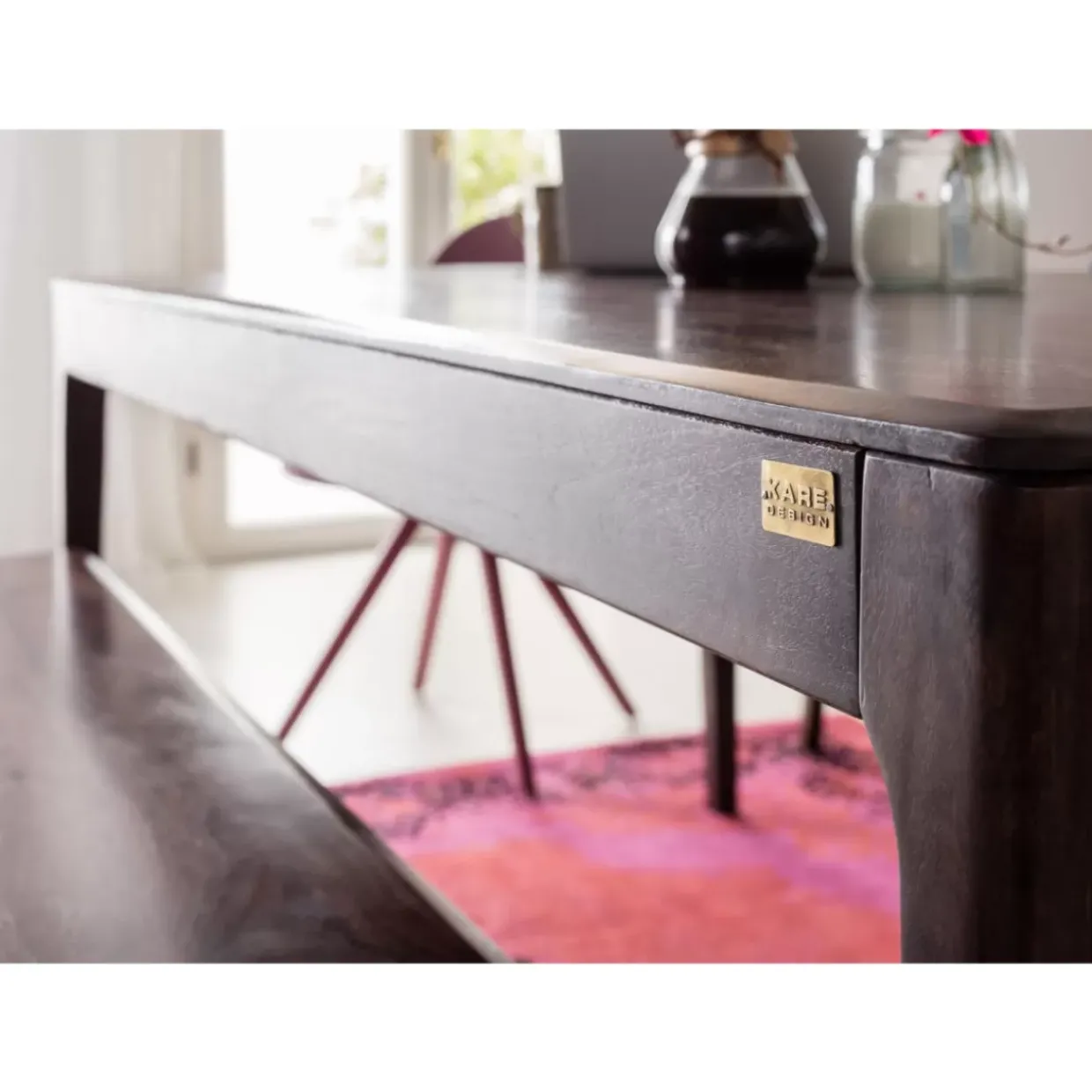 Brooklyn Walnut Tisch 90X175Cm