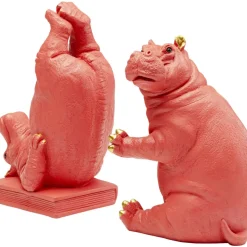 Buchstutze Hippo Pink (2/Set)