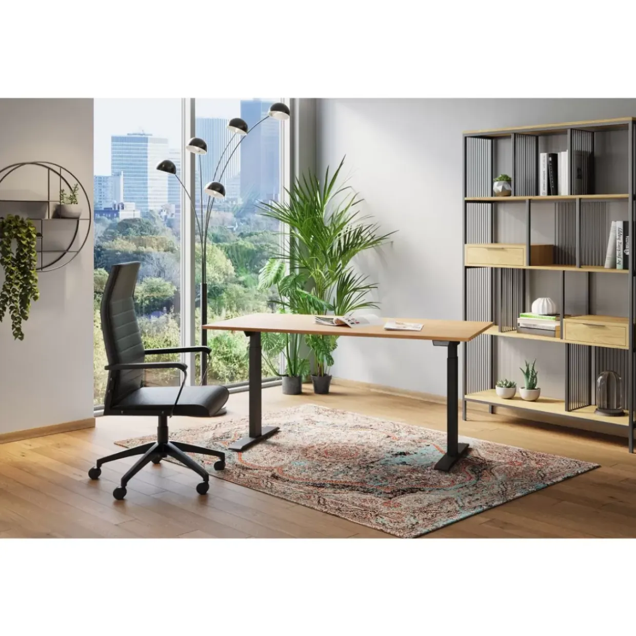 Burodrehstuhl Labora High Schwarz