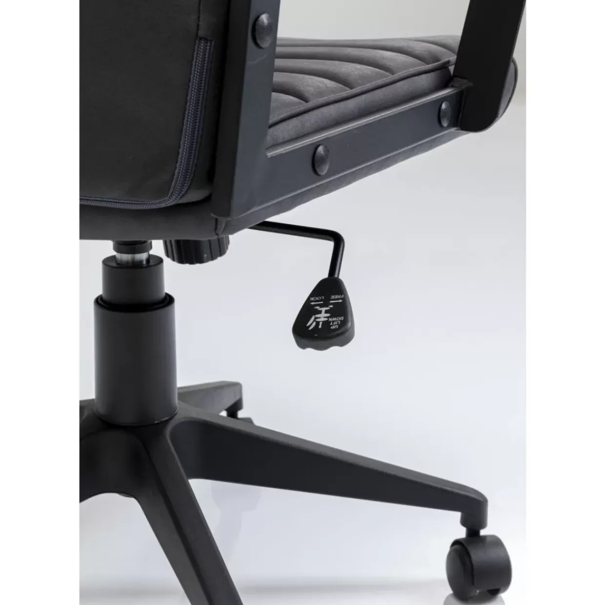 Burodrehstuhl Labora High Schwarz