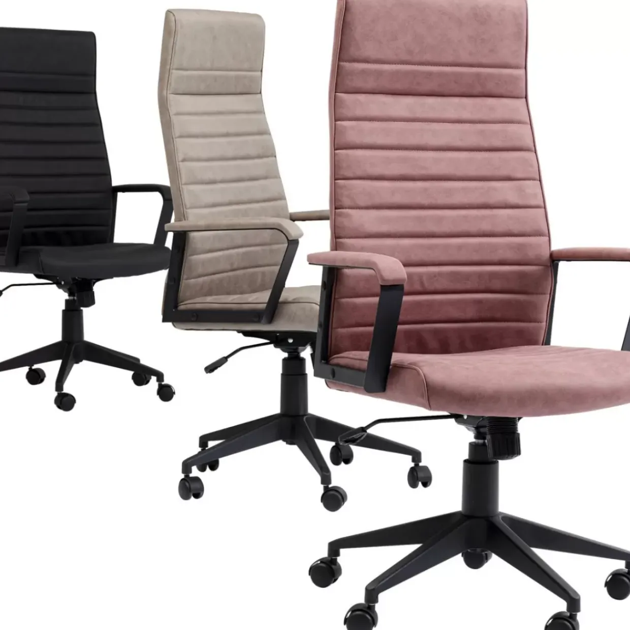 Burodrehstuhl Labora High Pebble