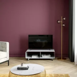 Couchtisch Cesta Marmor Gold O100Cm