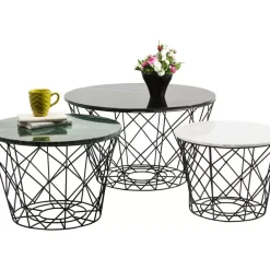 Couchtisch East Coast Rund (3/Set)