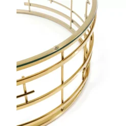 Couchtisch Jupiter Gold O100Cm