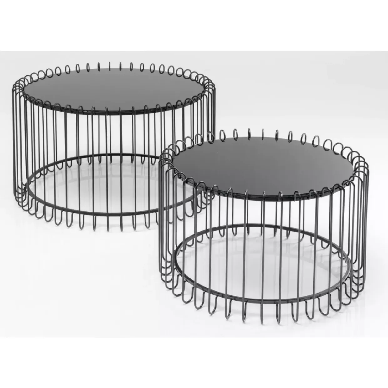 Couchtisch Line Onyx (2/Set)