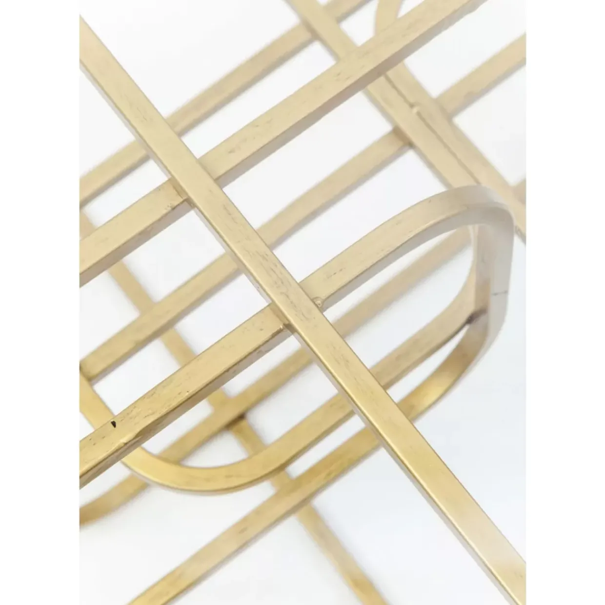 Couchtisch Meander Gold 140X80Cm