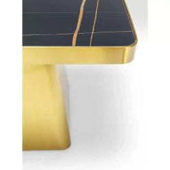 Couchtisch Miler Gold 80X80Cm