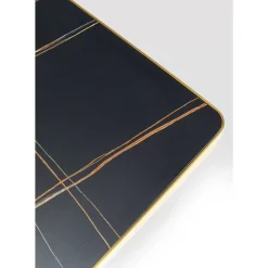 Couchtisch Miler Gold 80X80Cm