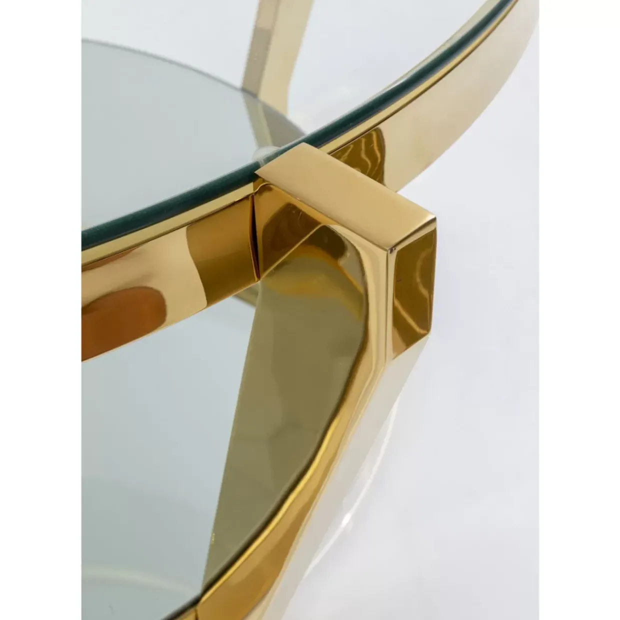 Couchtisch Monocolo Gold O90