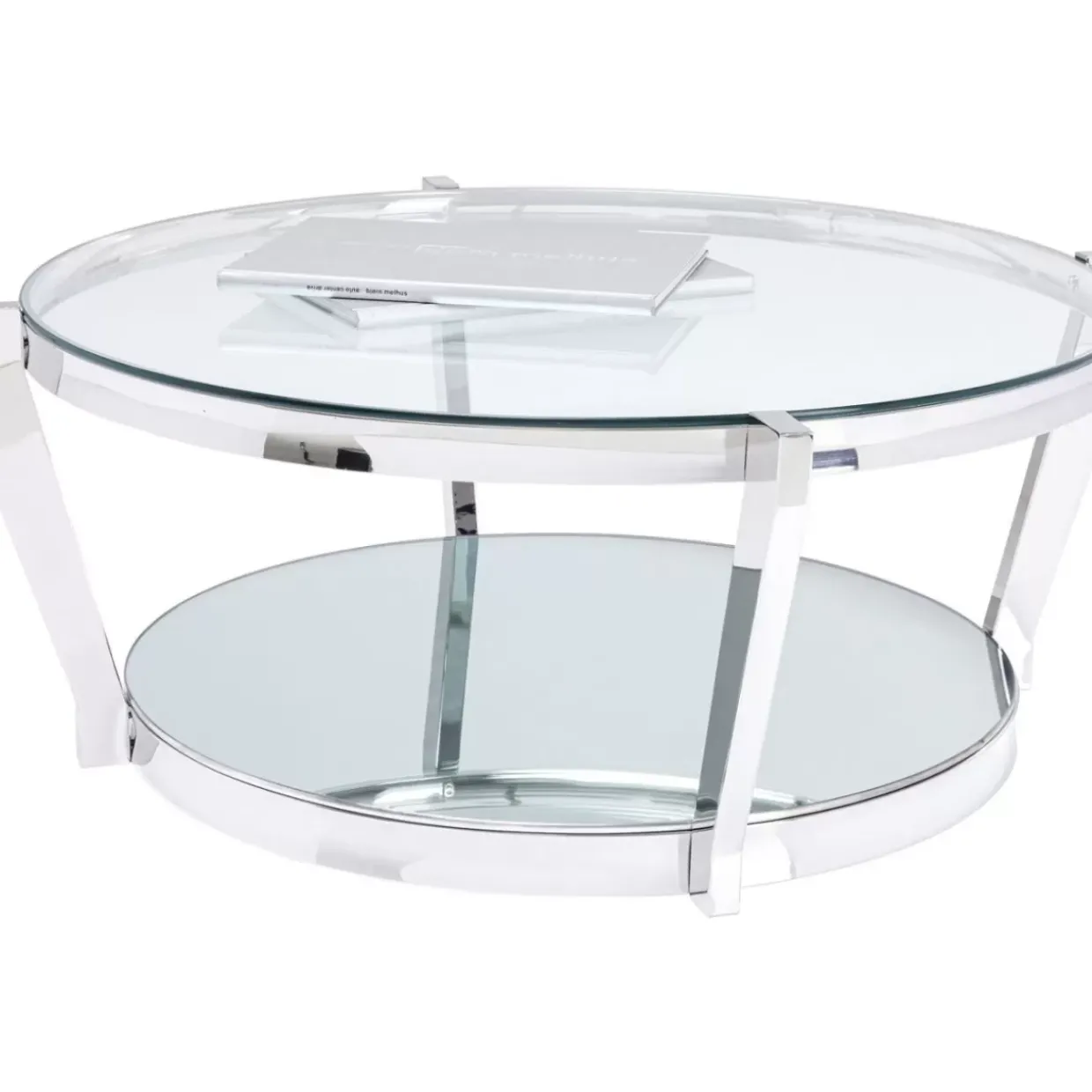 Couchtisch Monocolo Silber O90