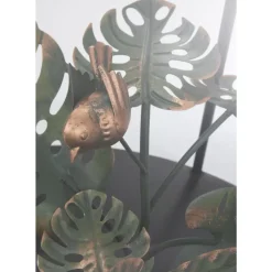 Couchtisch Palms Schwarz O80Cm