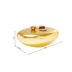 Couchtisch Pebble Gold 122X96