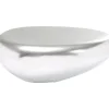 Couchtisch Pebble Silber 122X96
