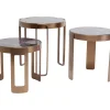Couchtisch Perelli Messing (3/Set)