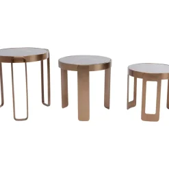 Couchtisch Perelli Messing (3/Set)