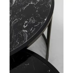 Couchtisch Roma Schwarz (2/Set)